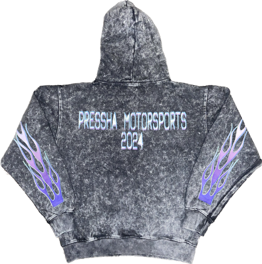 Acid Wash Motorsports Hoodie