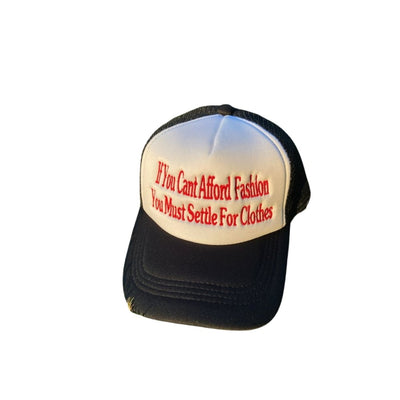 CANT AFFORD FA$HION HAT - The Code Clothing