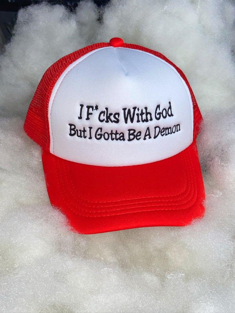 Demon Trucker Hat - The Code Clothing