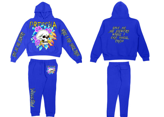 Give Me My Flowers Sweatsuit - The Code Clothing